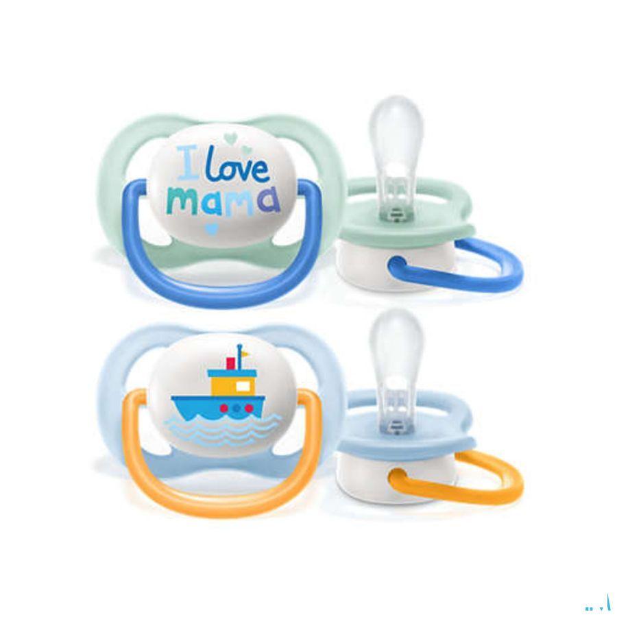 Philips Avent Fopspeen 0M+ Happy Boy  -  Bomedys
