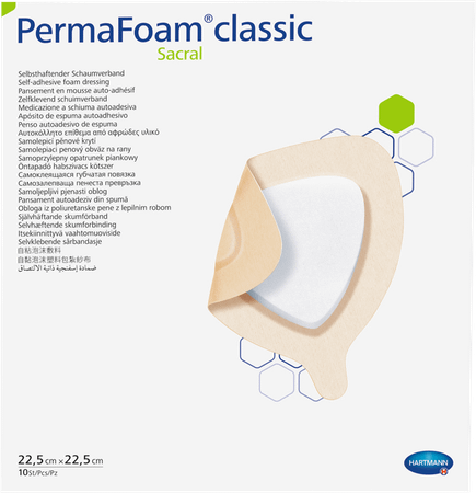 Permafoam Classic Sacral 22,5X22,5Cm 10 8820120  -  Hartmann