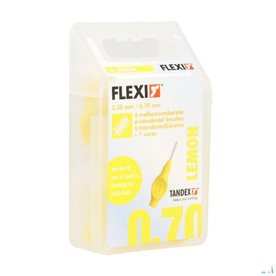Flexi Yellow Borsteltje Fine Interdentaal 6  -  Deprophar