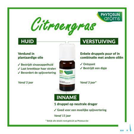 Phytosun Lemon-grass Fr-bio-01 10 ml