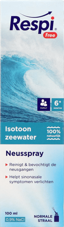 Respi Free Isotonic Family Spray 100 ml 