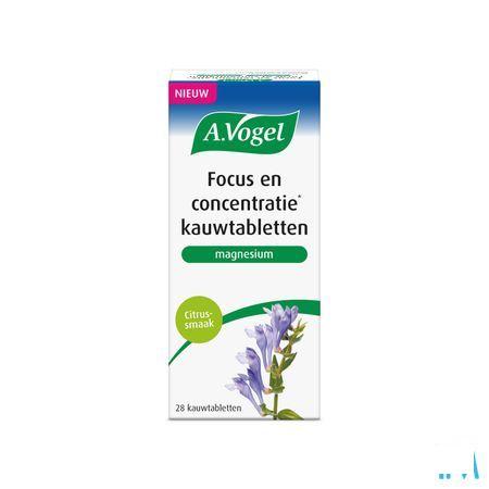 A.Vogel Focus  &  Concentratie Kauwtabl 28