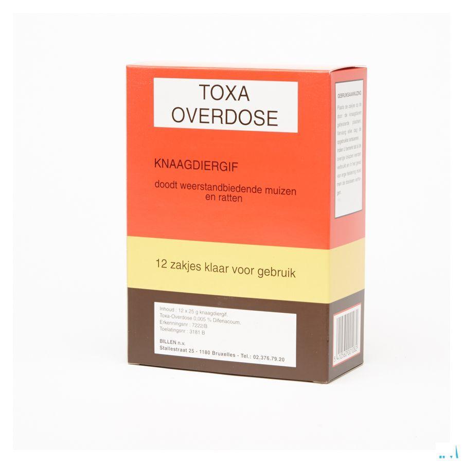 Toxa Overdose Souricide 12 X 25 gr