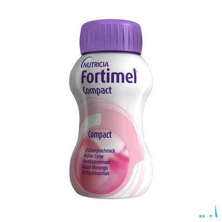 Fortimel Compact Aardbei 4x125 ml  -  Nutricia