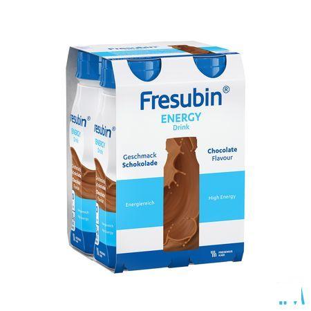 Fresubin Energy Drink Chocolat Flacon 4x200 ml  -  Fresenius