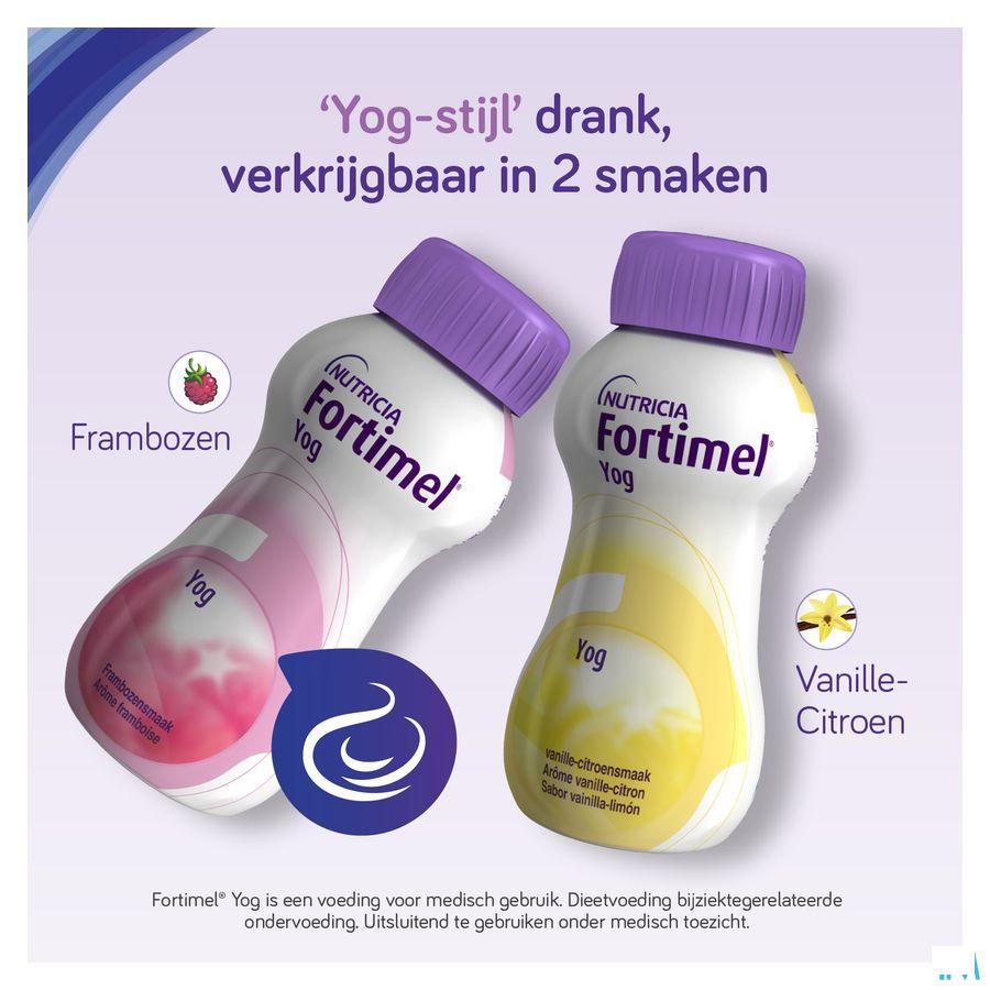 Fortimel Yog Arome Vanille Citron 4X200  ml 156596  -  Nutricia