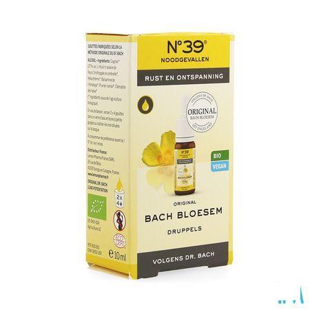 Fleurs De Bach Nr 39 Urgences  Gouttes 10 ml  -  Eureka Pharma