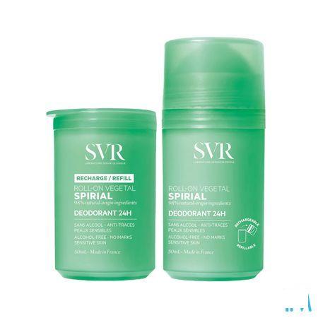 Svr Spirial Lot Roll-On Vegetal 50 ml+Recharg.50 ml