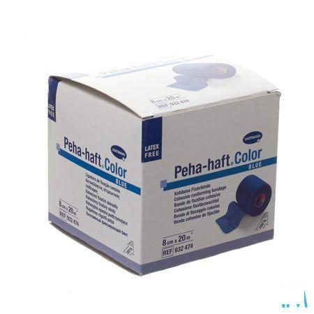 Peha Haft Col.Z/Lat.Blauw 8Cmx20M 1 9324742  -  Hartmann