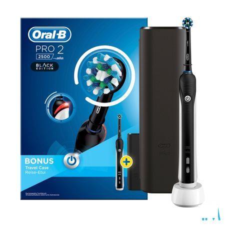 Oral B Pro 2500 Cross Action Black