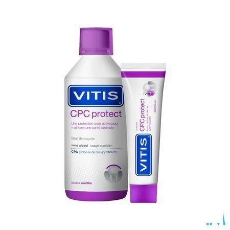 Vitis Cpc Protect Bain Bouche 500 ml  -  Dentaid