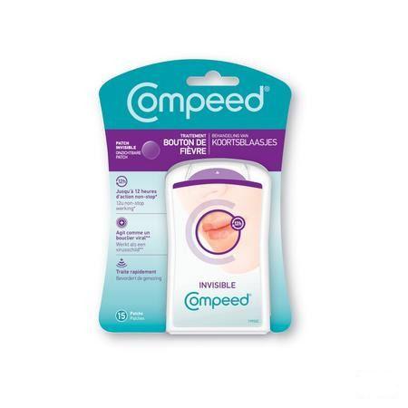 Compeed Patch Onzichtbaar Voor Koortsblaasjes 15  -  Hra Pharma