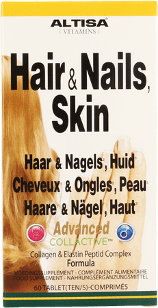 Altisa Haar-nagels-huid Adv. + col.typ1 Tabletten 60  -  Dieximport