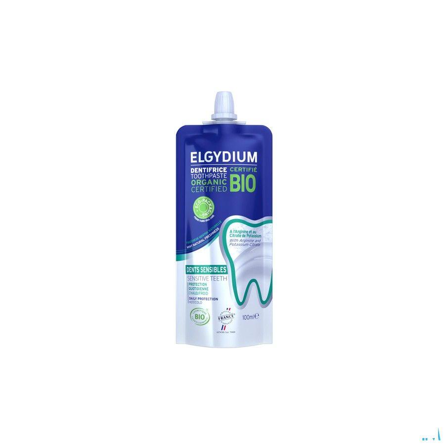 Elgydium Tandpasta Gevoelige Tanden Bio 100 ml