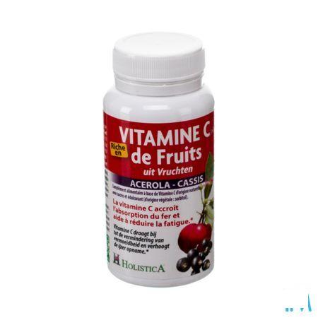 Vitamine C Acerola-cassis Comprimes 60 Holistica  -  Bioholistic Diffusion