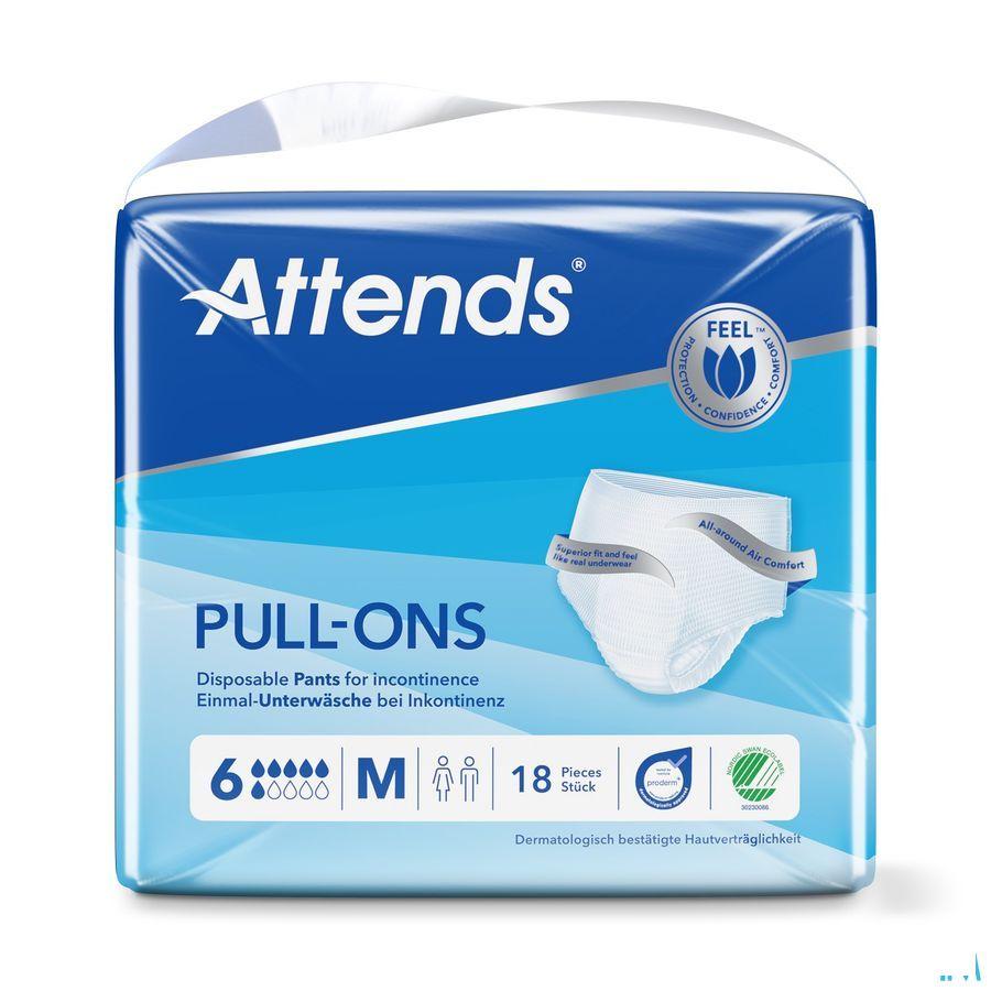 Attends Pull-Ons 6M 1X18  -  Attends
