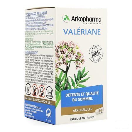 Arkocaps Valeriaan Plantaardig 150  -  Arkopharma