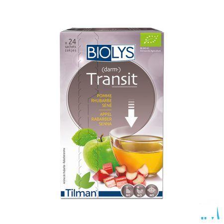 Biolys Appel Rabarber Senna Zakjes 24  -  Tilman