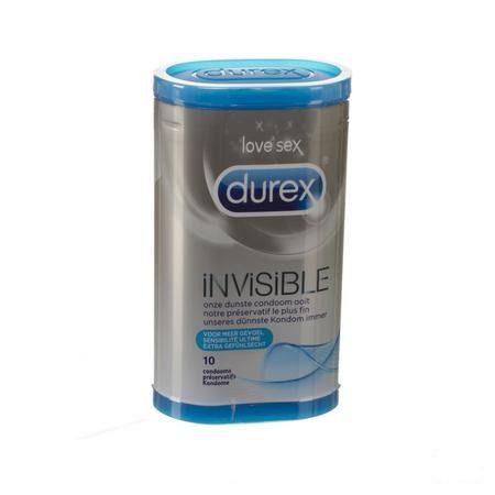 Durex Invisible Extra Fijn 10