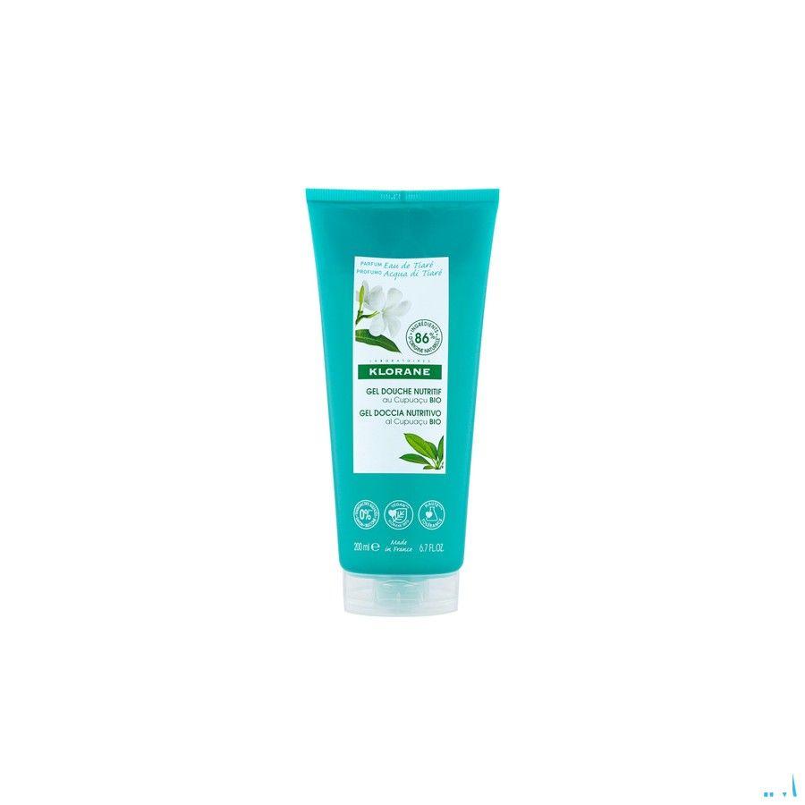 Klorane Lichaam Douchegel Water Tiare 200 ml