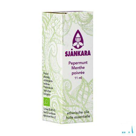 Sjankara Pepermunt Bio Essentiele Olie 11 ml