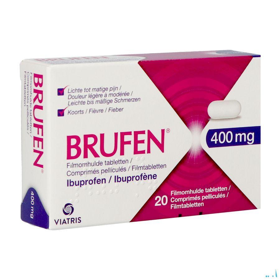 Brufen 400 mg Filmomhulde Tabletten 20 X 400 mg