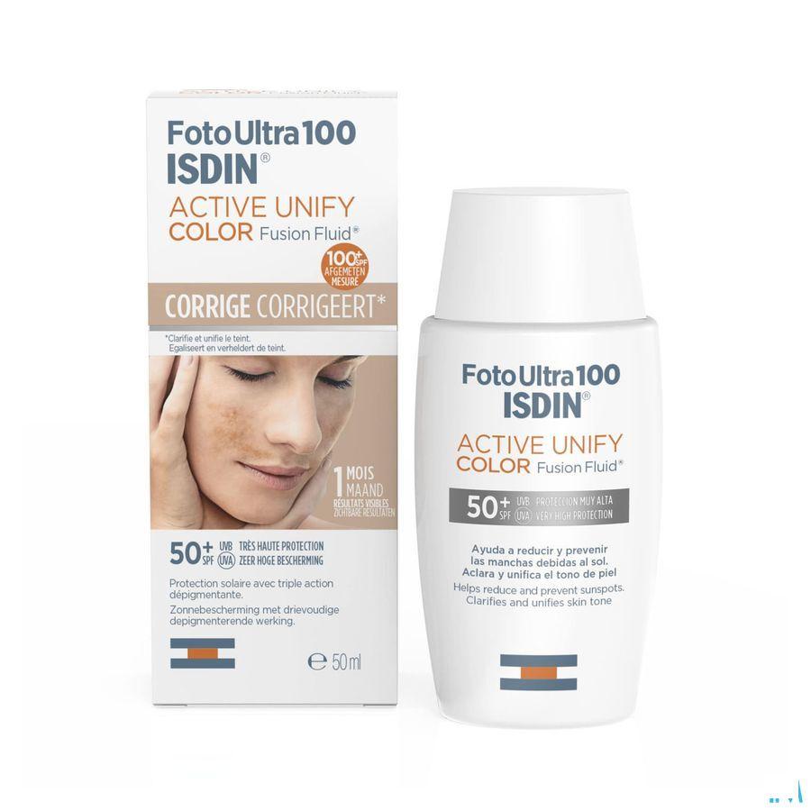 Isdin Fotoultra Active Unify Color Ip50 + 50 ml  -  Isdin