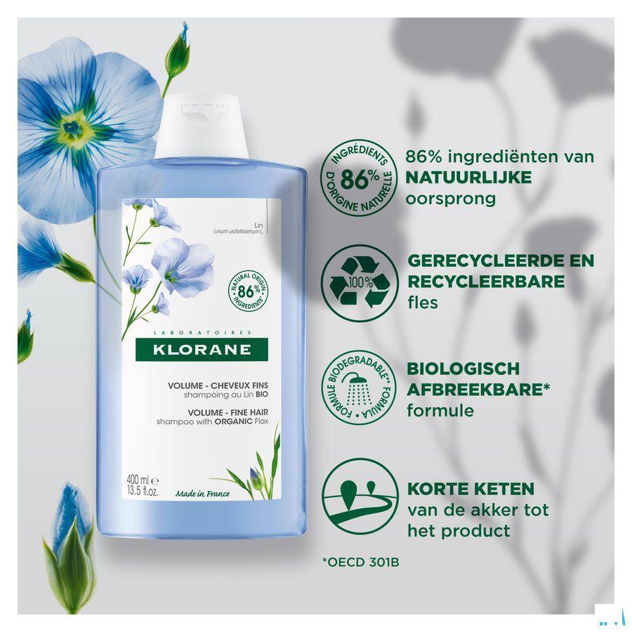 Klorane Capil. Shampooing Lin 400 ml
