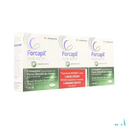 Forcapil Hair Activ Tabletten 3x30 3 Maand  -  Arkopharma