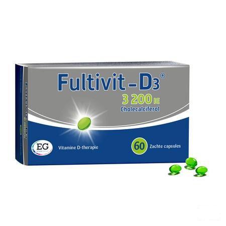Fultivit-d3 3200IECapsule Zacht 60  -  EG