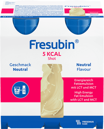 Fresubin 5kcal Shot Neutre Easy Bottle 4x200 ml  -  Fresenius