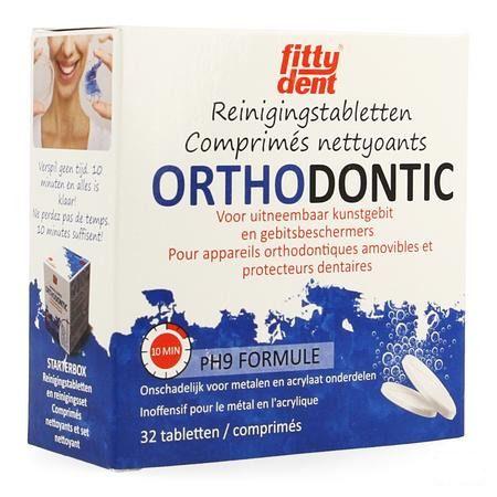 Fittydent Orthodontic Nettoyage Comprimes Effervescents 32  -  I.D. Phar