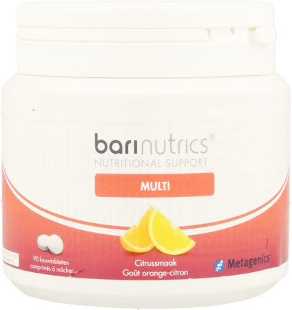 Barinutrics Multi Citrus Kauwtabletten 90  -  Metagenics