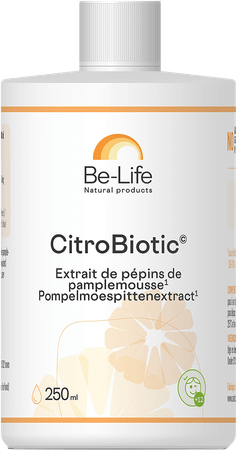 Citrobiotic Be Life Extrait pepins Pamplemousse 250 ml  -  Bio Life