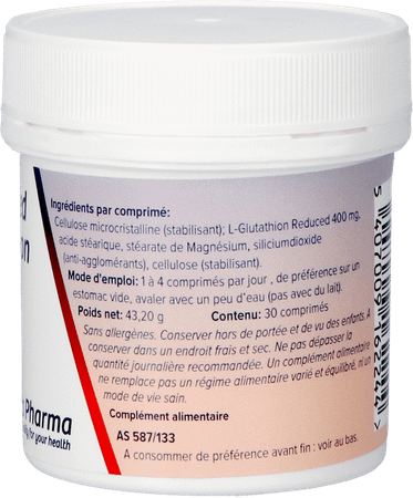 Reduced L-glutathion Comprimes 30  -  Deba Pharma