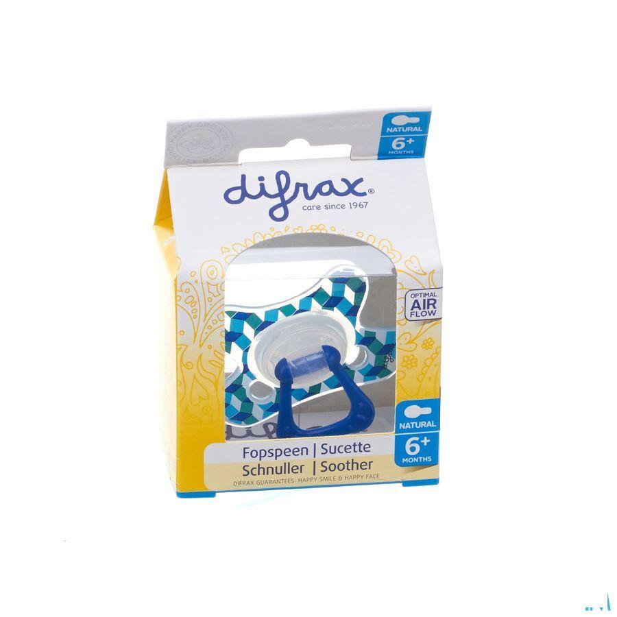 Difrax Fopspeen Natural 6 + M  -  Difrax