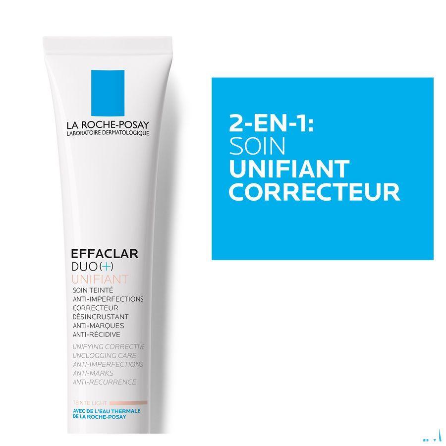 Effaclar Duo + Unifiant Light 40 ml  -  La Roche-Posay