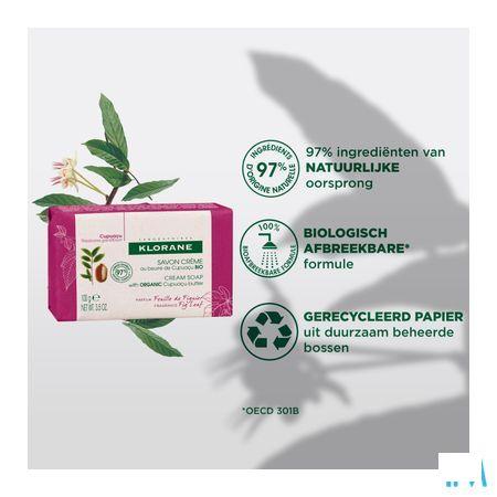 Klorane Lichaam Zeep Creme Essentiele Olie Vijg 100 gr