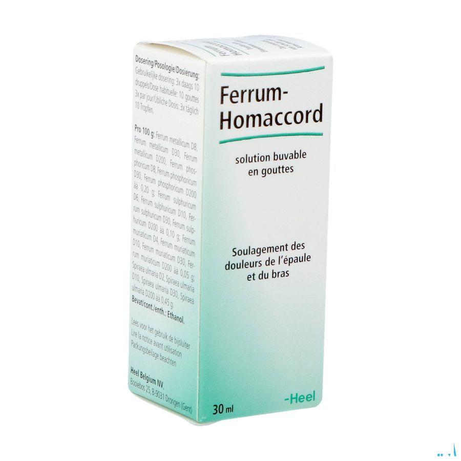 Ferrum-homaccord Druppels 30 ml  -  Heel