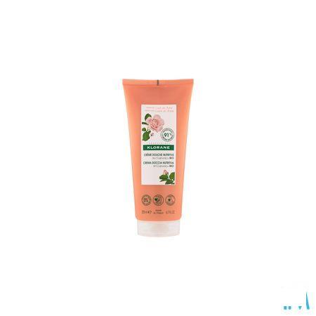 Klorane Corps DoucheCreme Lait Rose 200 ml