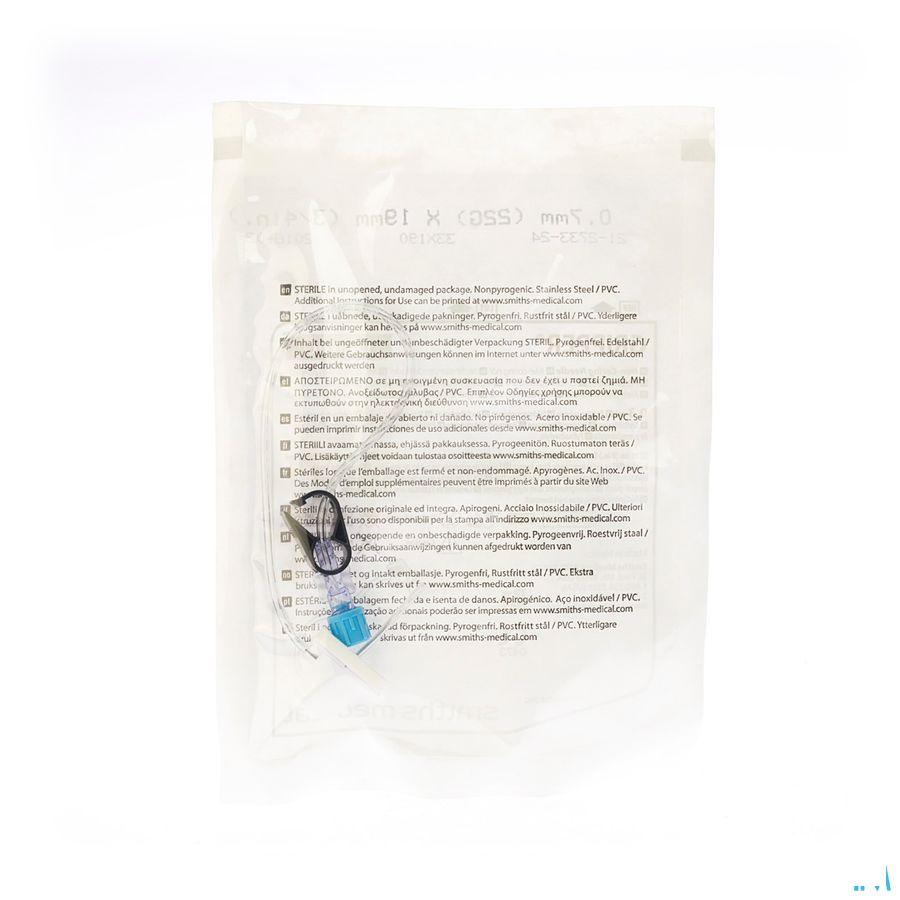 Gripper Naald 22 gr 19mm 1  -  Smiths Medical