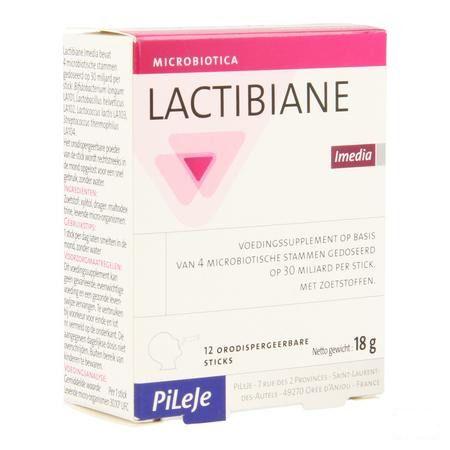 Lactibiane Imedia Sticks 12  -  Pileje