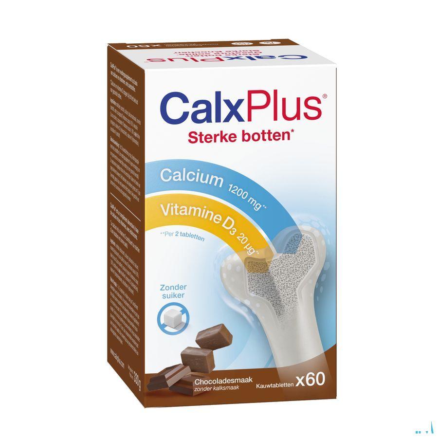 Calx-plus Chocolade Tabletten 60