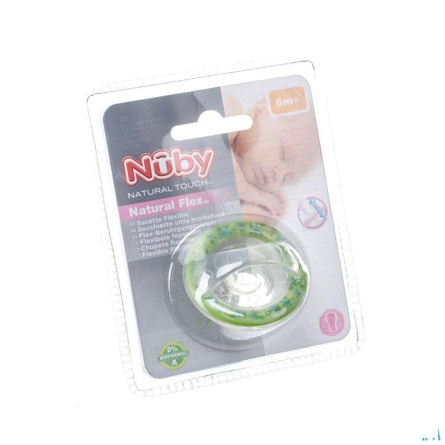 Nuby Nt Nat. Fopsp Flex Silicoon Kers +6M 1 67554