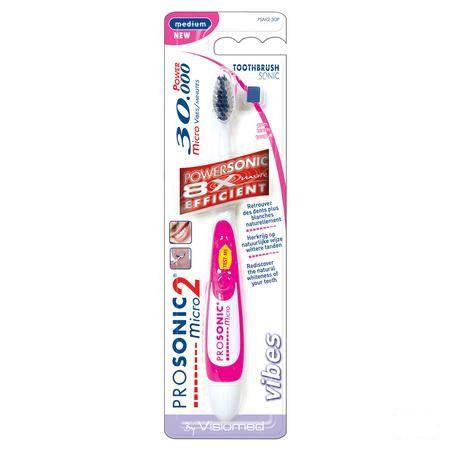 Prosonic Micro2 Brosse Dents Sonic Rose  -  Biosynex