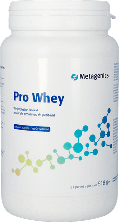 Pro Whey Vanille Poeder 21port.  -  Metagenics