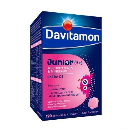 Davitamon Junior Framboos V1 Tabletten 120