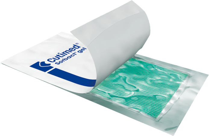 Cutimed Sorbact Hydro Gel 7,5cm x 7,5cm 10