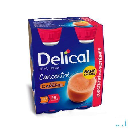 Delical Hp Hc Drank Geconc. Karamel 4x200 ml  -  Bs Nutrition