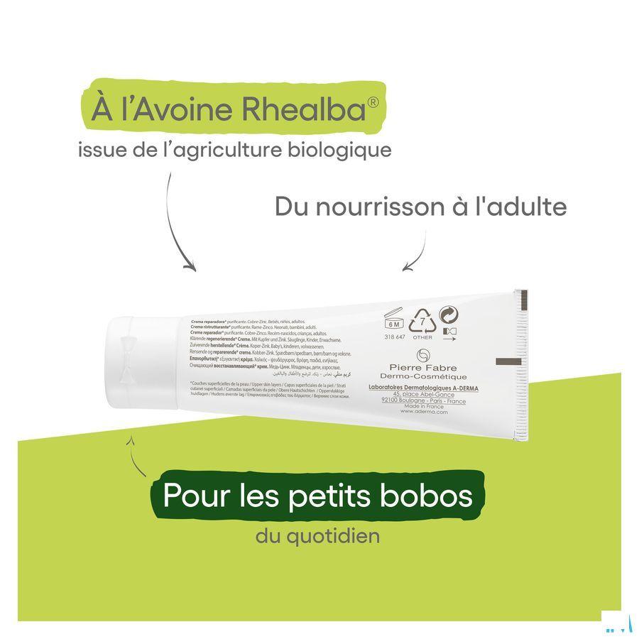 Aderma Dermalibour + Herstellende Creme Tube 50 ml  -  Aderma